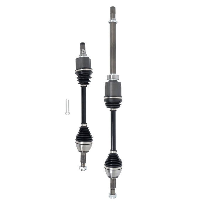 DURAFORCE For Nissan Rogue 2008 2009-2013 CV Axle Shaft Front Left & Right Set NCV53911