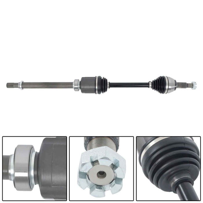 DURAFORCE For Nissan Rogue 2008 2009-2013 CV Axle Shaft Front Left & Right Set NCV53911