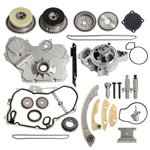 DURAFORCE Timing Chain Kit Oil & Water Pump For Chevrolet GM Ecotec 2.2L 2.4L 2009-2017