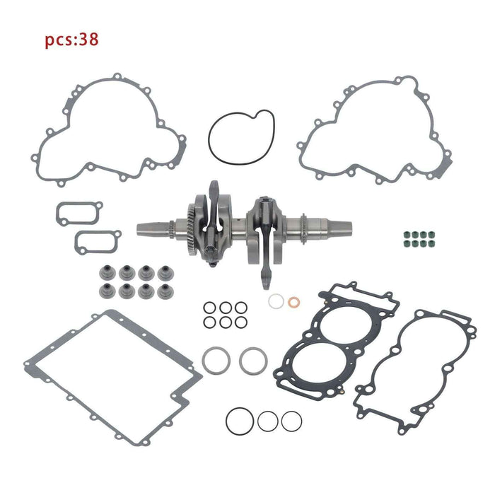 DURAFORCE For Polaris Ranger XP 900 2016 Crankshaft Gaskets Seals Bottom End Rebuild Kit