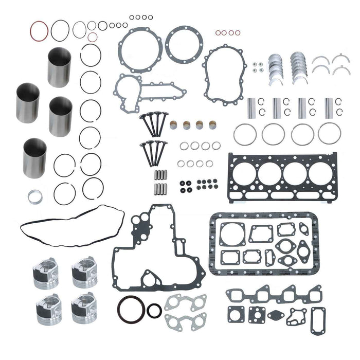 DURAFORCE Overhaul Rebuild Kit For Bobcat Kubota Ndirect Inject Engine V2203 V2203E V2203M