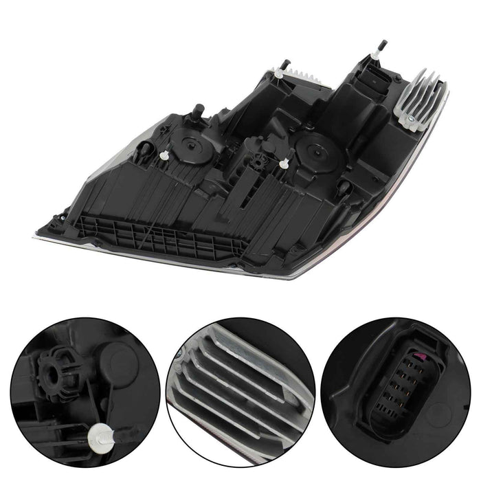 DURAFORCE Headlight Right LED Headlamp For Freightliner Cascadia 2018-2023 A6601405003