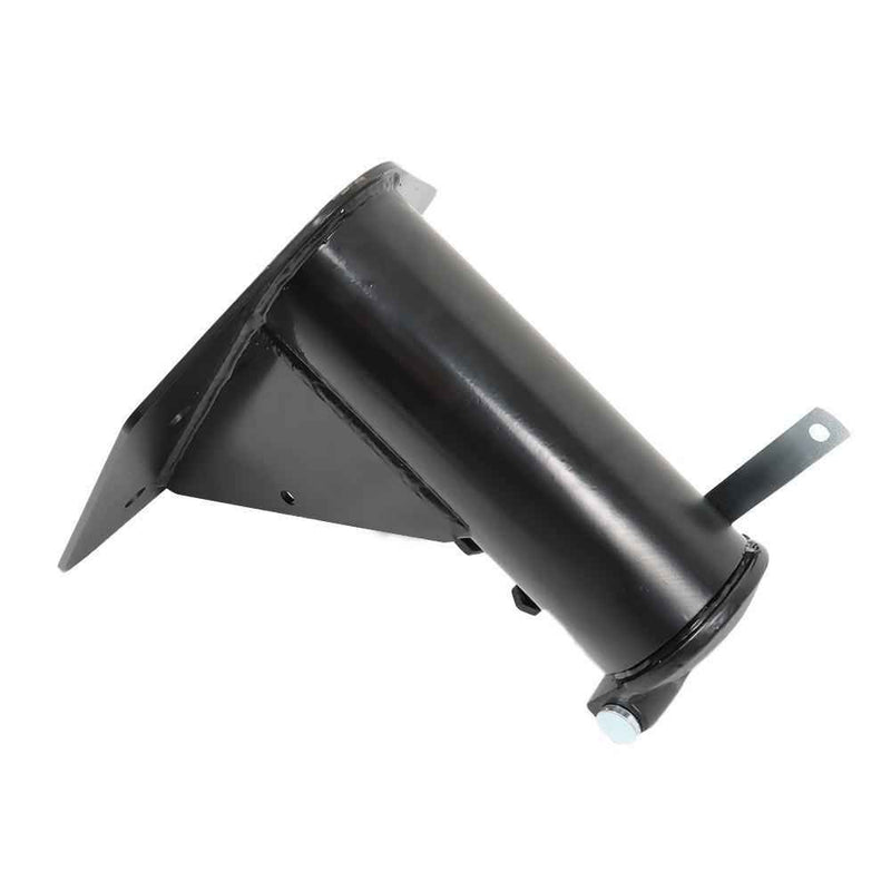 DURAFORCE 12"-17" Fifth Adjustable Forward Offset Wheel Adapter Hitch to Gooseneck Black