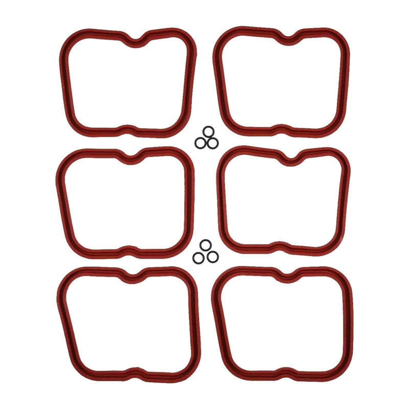 DURAFORCE Valve Cover Gasket Set of 6 w/ Seals for Dodge Cummins 89-98 12V 6B 6BT 5.9 12V