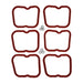 DURAFORCE Valve Cover Gasket Set of 6 w/ Seals for Dodge Cummins 89-98 12V 6B 6BT 5.9 12V