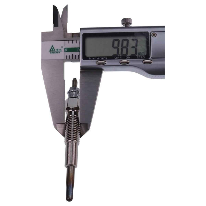 DURAFORCE 4x Glow Plugs for Caterpillar CAT 247B 257B 216B 226B 232B 242B 3024C 3024T 3024