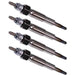 DURAFORCE 4 PCS Glow Plug for New Holland LS170 L175 L465 L565 LX465 LX485 LX565 LX665