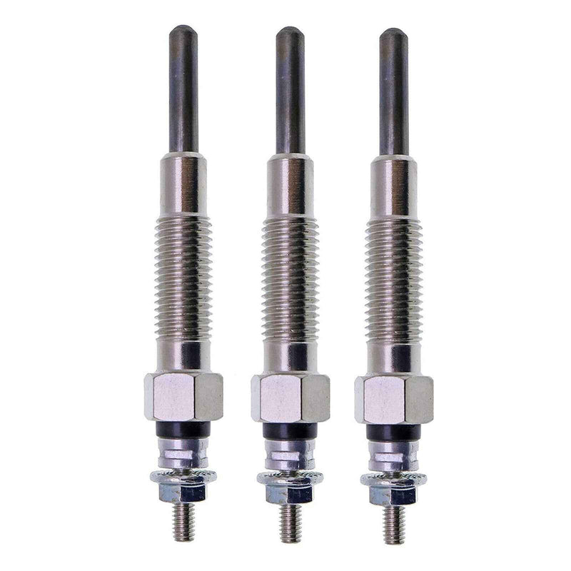 DURAFORCE 3PCS Glow Plug 32A6603102 For Max 25 HST,Max 24 HST,Max 26 Mahindra Tractor
