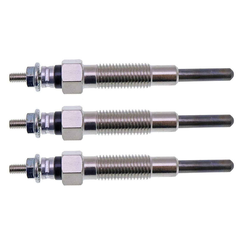 DURAFORCE 3PCS Glow Plug 32A6603102 For Max 25 HST,Max 24 HST,Max 26 Mahindra Tractor