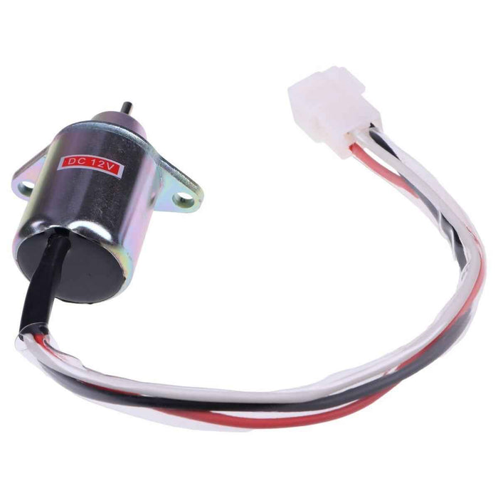 DURAFORCE New Stop Solenoid 119653-66500 for Yanmar 3TNE74 3TNE68 Engine 12V