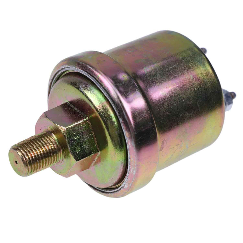 DURAFORCE Oil Pressure Sender, VDO type, 0-80 psi, 10-180 ohms, w/16 psi Low Alarm switch