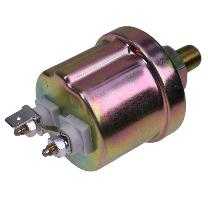 DURAFORCE Oil Pressure Sender, VDO type, 0-80 psi, 10-180 ohms, w/16 psi Low Alarm switch