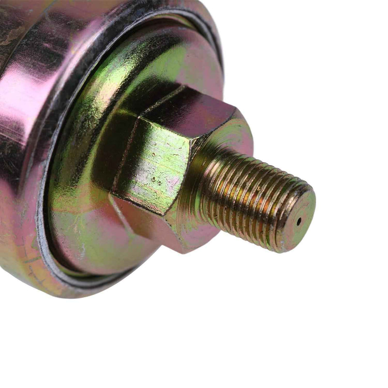 DURAFORCE Oil Pressure Sender, VDO type, 0-80 psi, 10-180 ohms, w/16 psi Low Alarm switch
