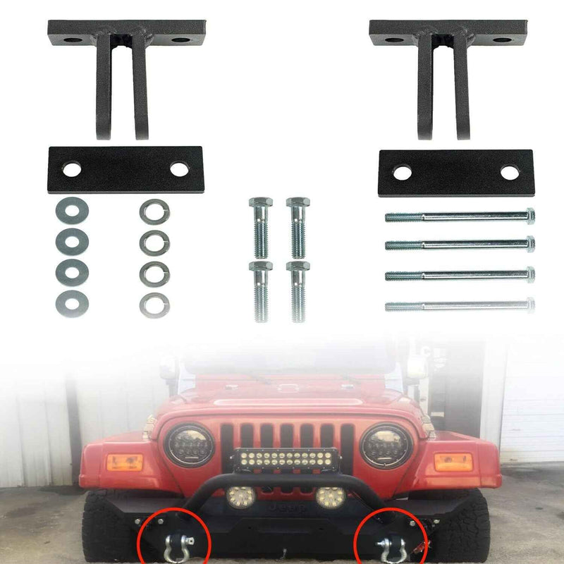 DURAFORCE For Blue Ox BX88230 Bolt-On Adapter Universal BX Tabs Tow Bar Base Plate Bracket