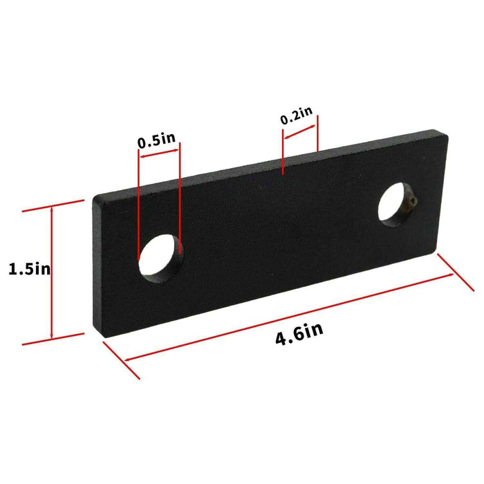 DURAFORCE For Blue Ox BX88230 Bolt-On Adapter Universal BX Tabs Tow Bar Base Plate Bracket