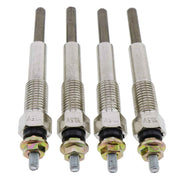 DURAFORCE 4X Plug Glow 9-82511978-0 for Isuzu C240 C190 C201 C221 D500 4BA1 4FA1 3AA1 12V