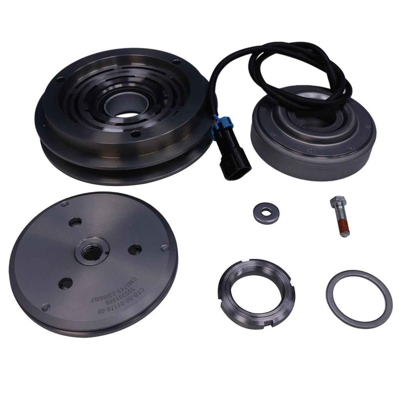 DURAFORCE New 50-01173-03 Clutch Assembly Condenser Fan for Carrier ULTRA XL XT XTC X2 X4