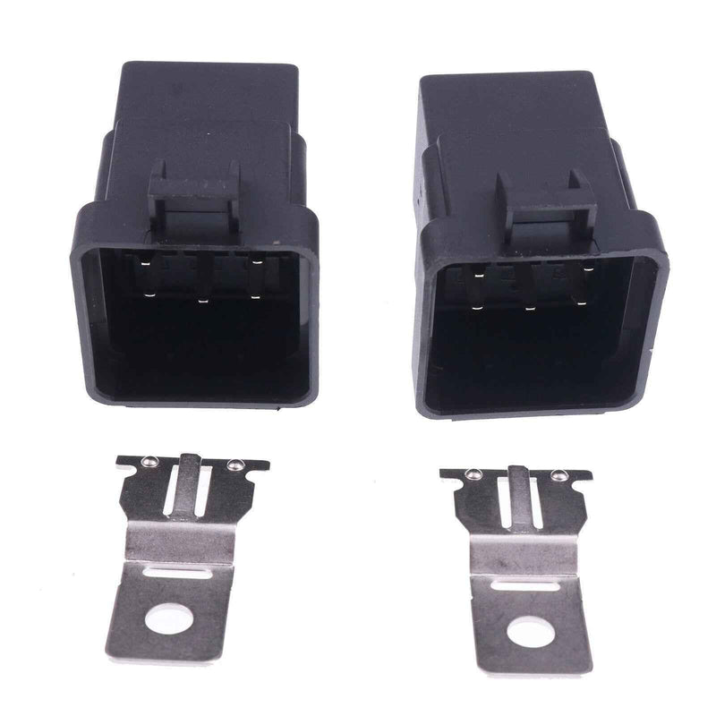 DURAFORCE 2X 12V 50A Relay for John Deere Hella 4RD 931 410, 4RD 931 410-08 007794301
