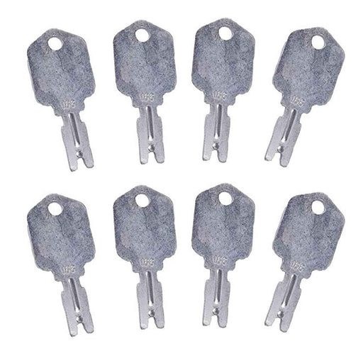 DURAFORCE 8X Forklift Key for Clark Yale Hyster Komatsu Gradall Gehl Crown 166 Hyster Key