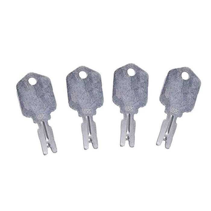 DURAFORCE 8X Forklift Key for Clark Yale Hyster Komatsu Gradall Gehl Crown 166 Hyster Key