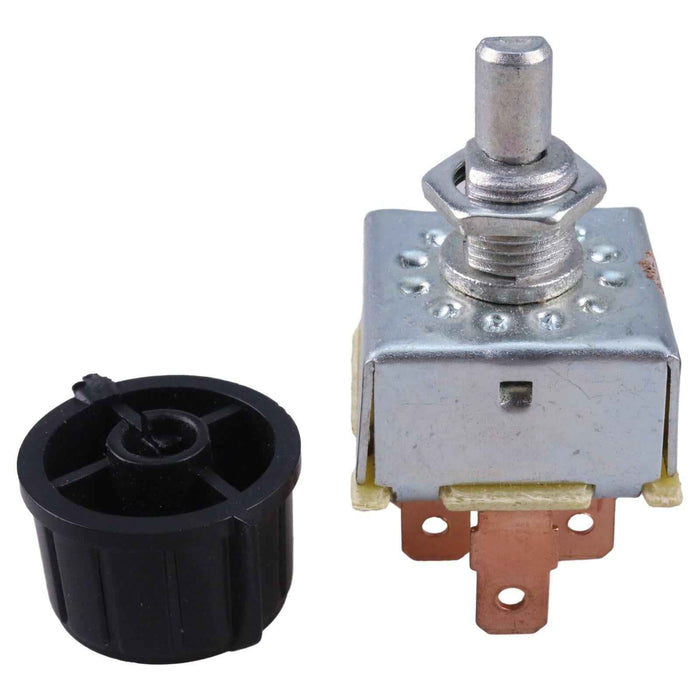 DURAFORCE Blower Switch & Control Knob Set Fits Bobcat S175 S185 S205 S220