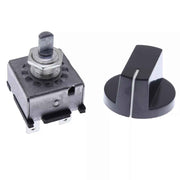 DURAFORCE Blower Switch & Control Knob Set Fits Bobcat S175 S185 S205 S220