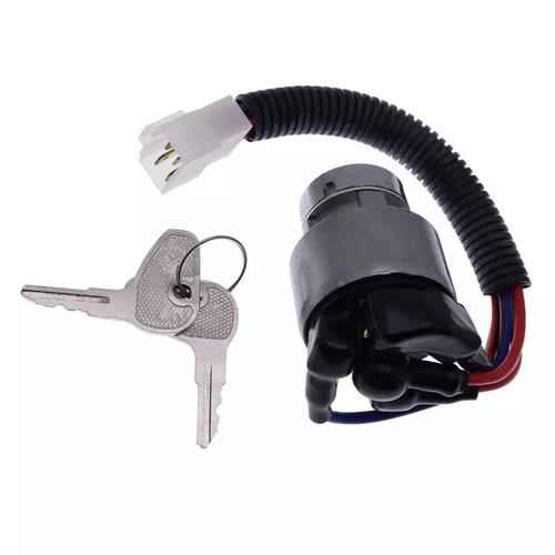 DURAFORCE Ignition Key Switch for Kubota L2501 L2600 L2800 L3000 L3200 L3400 L3700 L3800