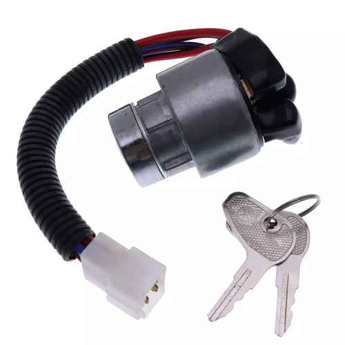 DURAFORCE Ignition Key Switch for Kubota L2501 L2600 L2800 L3000 L3200 L3400 L3700 L3800