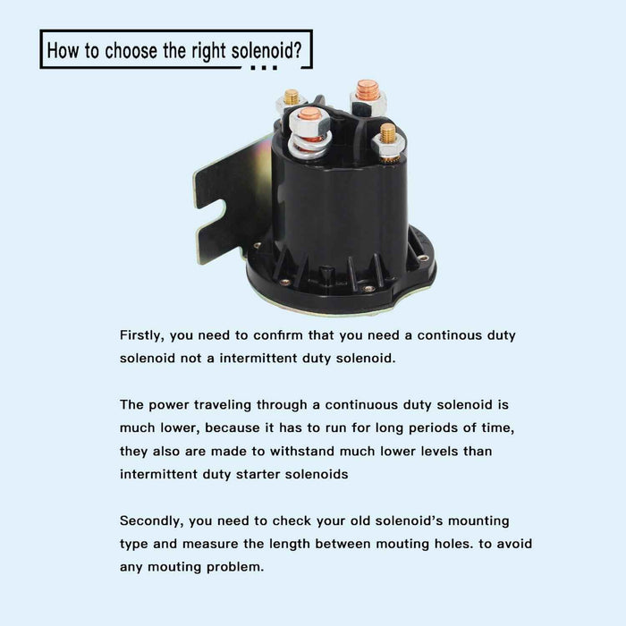 DURAFORCE Fits YAMAHA 12V STARTER SOLENOID RELAY ASSY YDRA G22 G29 DRIVE GOLF CART BUGGY