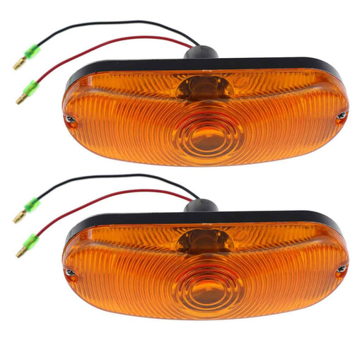 DURAFORCE 2X Amber Lamp D135384 for Case 570LXT 570MXT 580K 580L 580SL 580K 580SK 580N