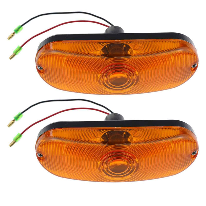 DURAFORCE 2X Amber Lamp D135384 for Case 570LXT 570MXT 580K 580L 580SL 580K 580SK 580N