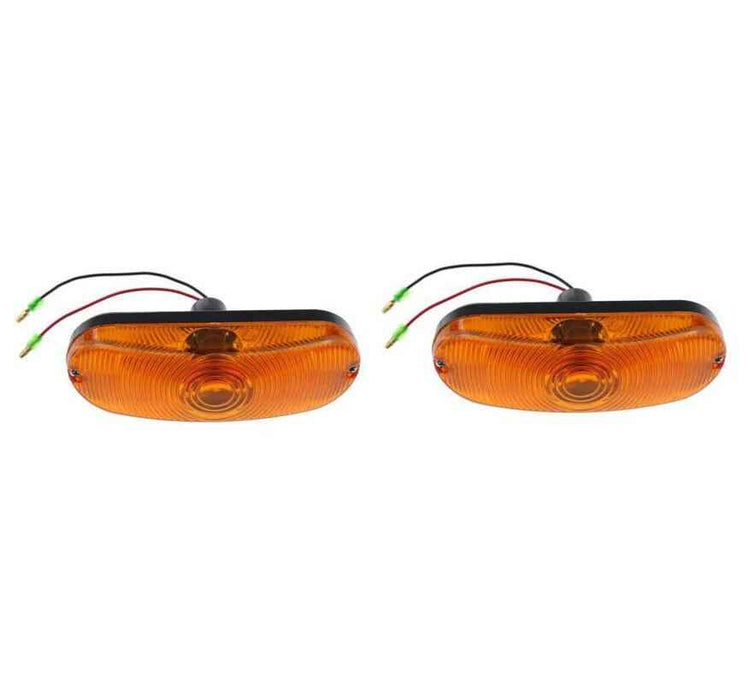 DURAFORCE 2X Amber Lamp D135384 for Case 570LXT 570MXT 580K 580L 580SL 580K 580SK 580N