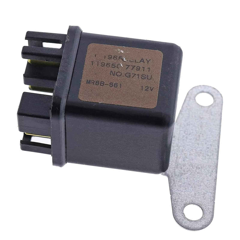 DURAFORCE 12V Glow Plug Relay Preheating Relay For Mitsubishi Engine L3E S3L2 S4L2