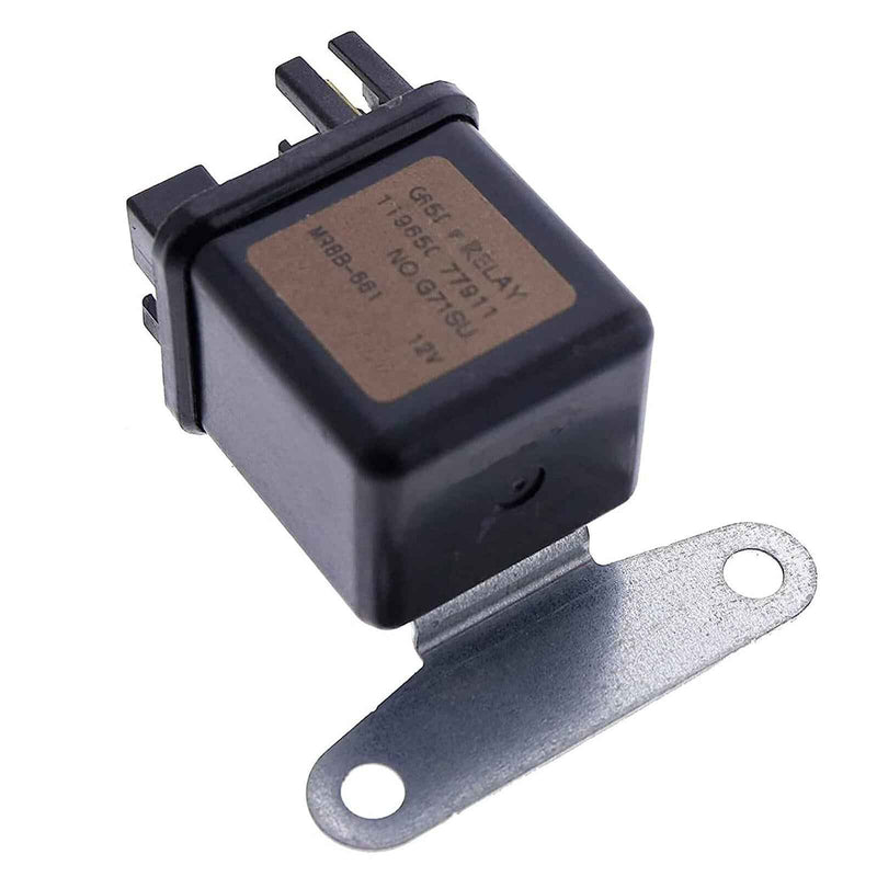DURAFORCE 12V Glow Plug Relay Preheating Relay For Mitsubishi Engine L3E S3L2 S4L2