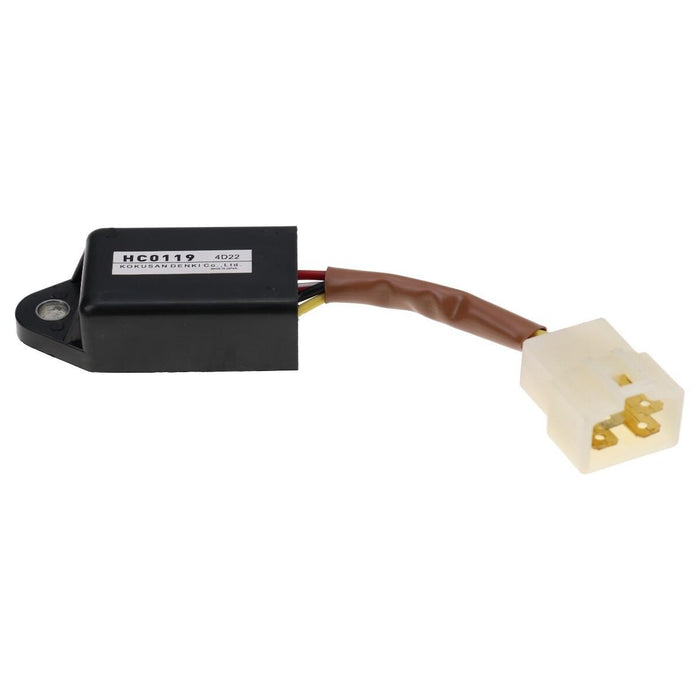 DURAFORCE Timer Relay YM12921177920 for Komatsu 3D84E 4D84E Yanmar 3TNV88 4TNV94L 4TNV98