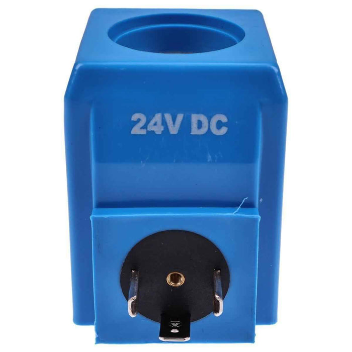 DURAFORCE 24V Solenoid Valve Coil 11993636 for Volvo EW140 EC160 EL70L150 L160 L220D L120