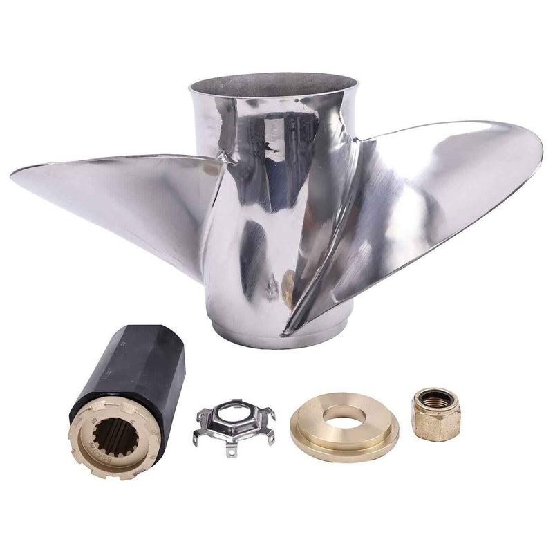 DURAFORCE Impeller 48-8M0151384 For Mercury Plus Propeller 14 5/8 x 23 Pitch Right