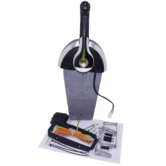 DURAFORCE Top Mount Single Engine Outboard Motor Control w/Trim for 8M0059686 GEN II Cable