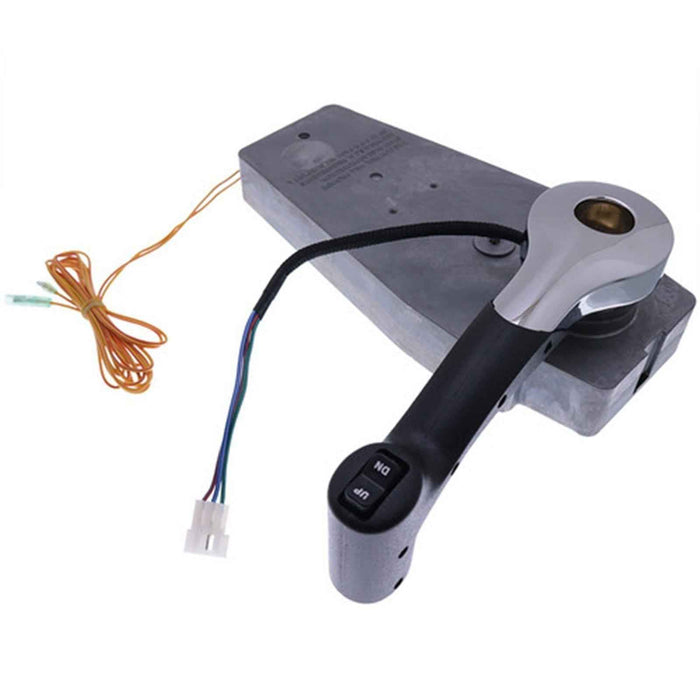 DURAFORCE Top Mount Single Engine Outboard Motor Control w/Trim for 8M0059686 GEN II Cable