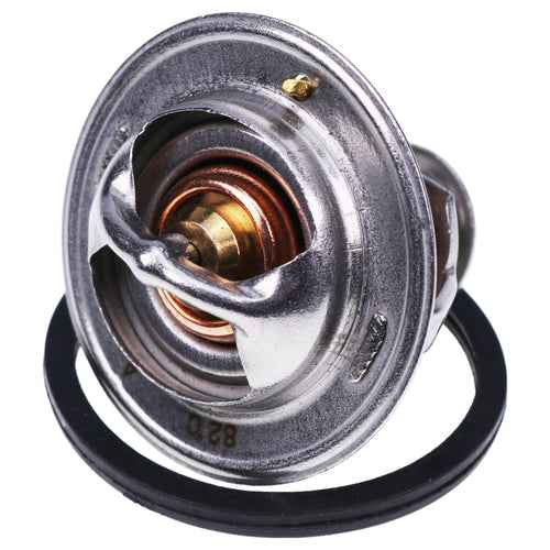 DURAFORCE 82°C Thermostat Assembly 1C011-73010 for Kubota Engine V3300 V3600 V3800 V3307