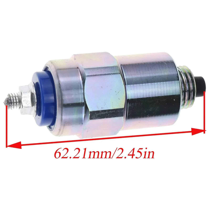DURAFORCE Fuel Solenoid For Case International Tractor 580K 580 Super E Backhoe Loader