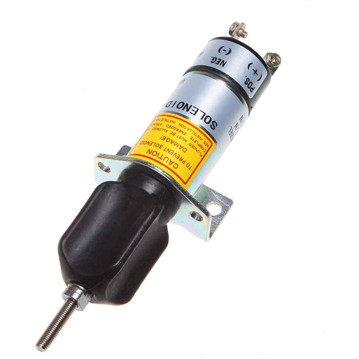 DURAFORCE Stop Solenoid 1504-12C2U1B1S1 12V For Kubota DF-750 Choke Solenoid 2 Terminals
