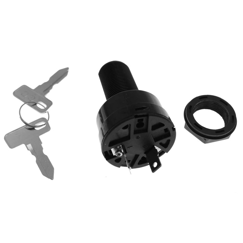 DURAFORCE 2Pin Ignition Key Switch for Club Car Electric 48Volt Golf Cart 1996-Up Uncommon