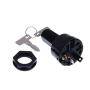 DURAFORCE 2Pin Ignition Key Switch for Club Car Electric 48Volt Golf Cart 1996-Up Uncommon