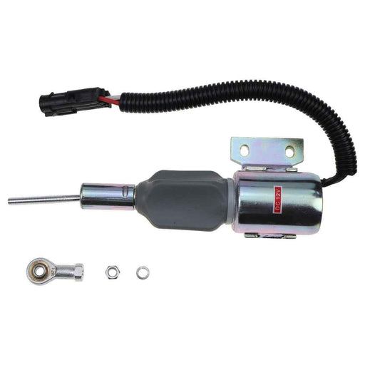 DURAFORCE Fuel Shutoff Solenoid for Case IH 75XT 85XT 90XT 95XT MX100 MX120 MX135 MX150