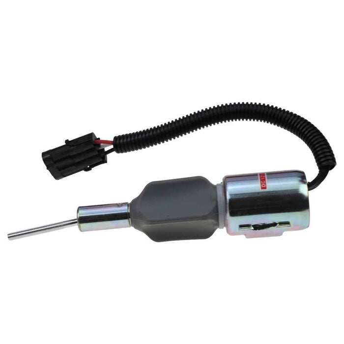 DURAFORCE Fuel Shutoff Solenoid for Case IH 75XT 85XT 90XT 95XT MX100 MX120 MX135 MX150