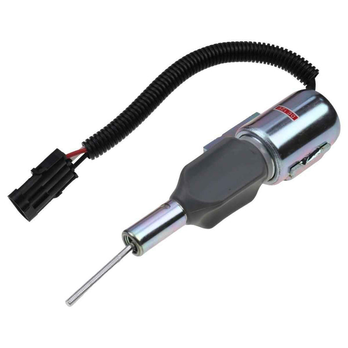 DURAFORCE Fuel Shutoff Solenoid for Case IH 75XT 85XT 90XT 95XT MX100 MX120 MX135 MX150