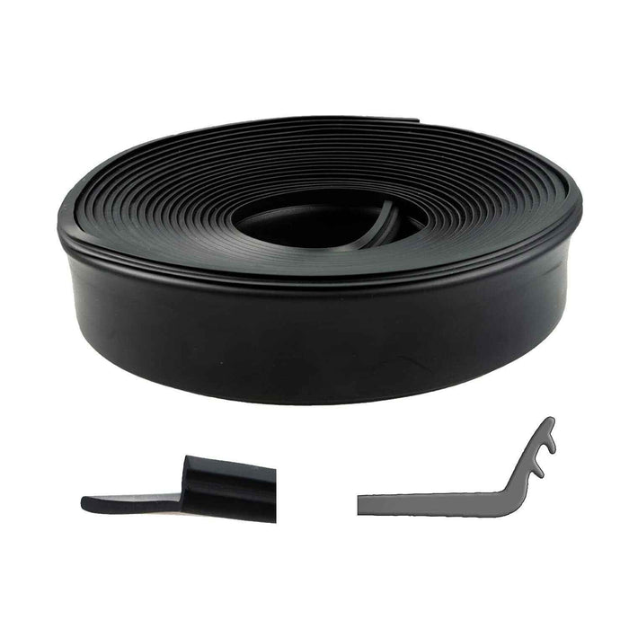 DURAFORCE R854056 RV Slide Out Wiper Seal 1-1/2" Weather Stripping Exterior L Shape RVs