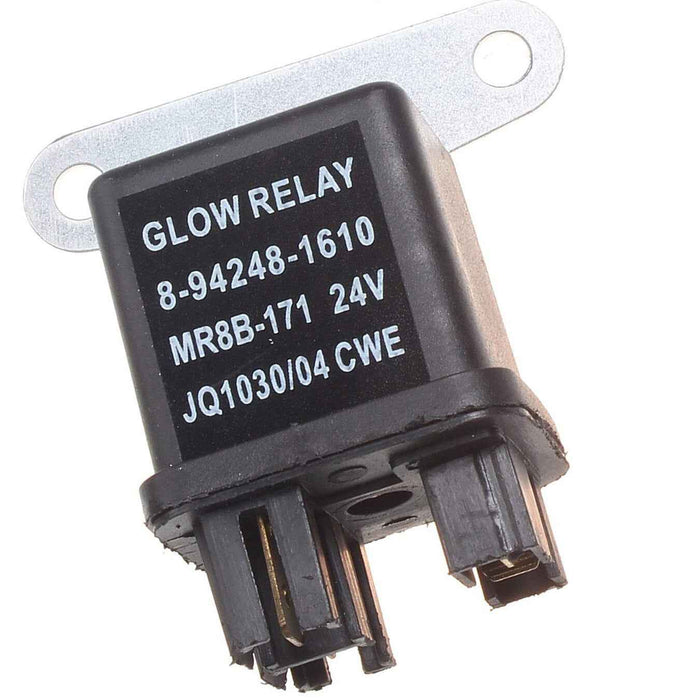 DURAFORCE Relay Glow Plug 8-94248-1610 12V for Isuzu Hitachi ZAXIS27U ZAXIS50U ZAXIS40U