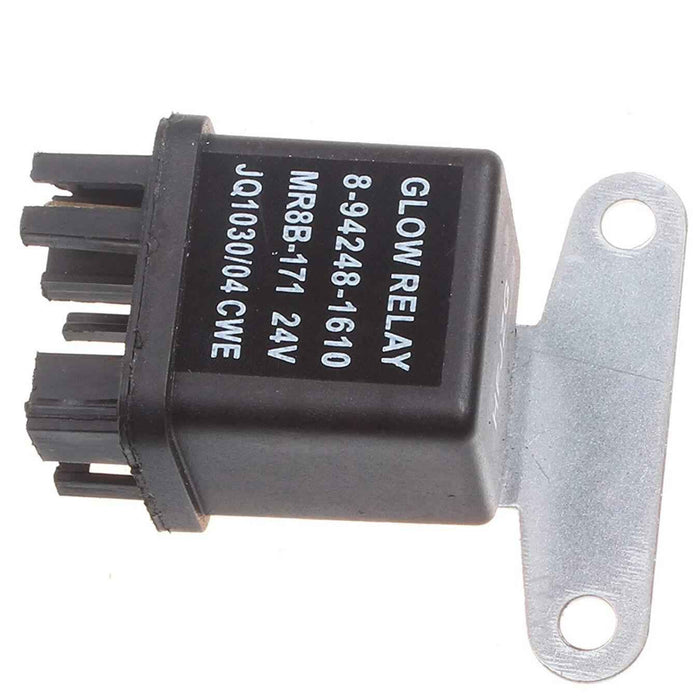 DURAFORCE Relay Glow Plug 8-94248-1610 12V for Isuzu Hitachi ZAXIS27U ZAXIS50U ZAXIS40U